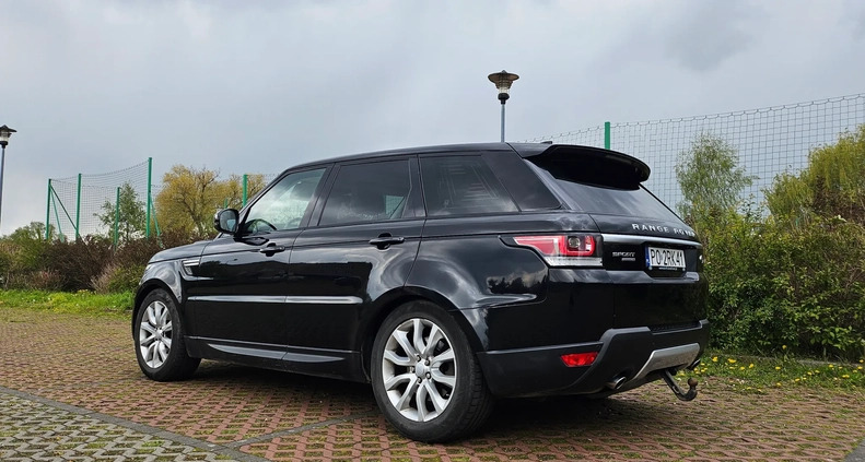 Land Rover Range Rover Sport cena 129000 przebieg: 182778, rok produkcji 2017 z Szczecin małe 781